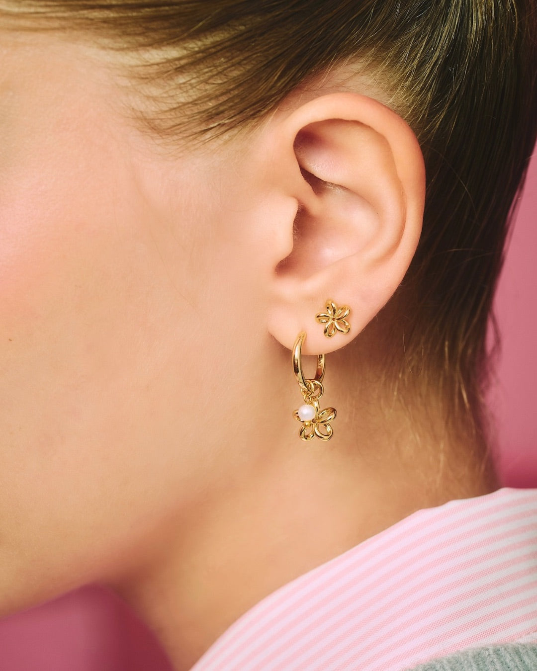 YVIS Bendy Hoop Earring - Doodle Collection – YVIS.NYC
