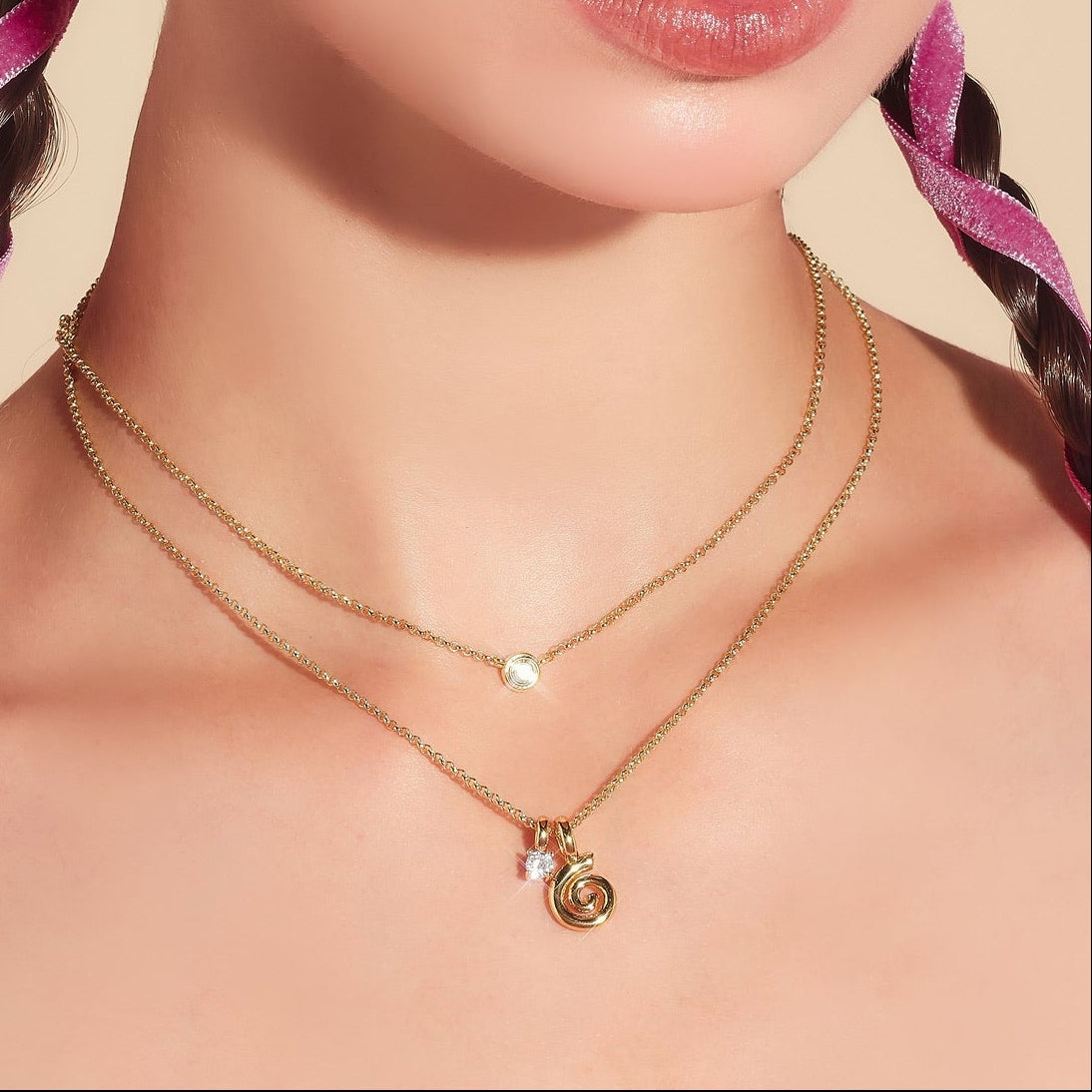 YVIS Tiny Twirl Necklace