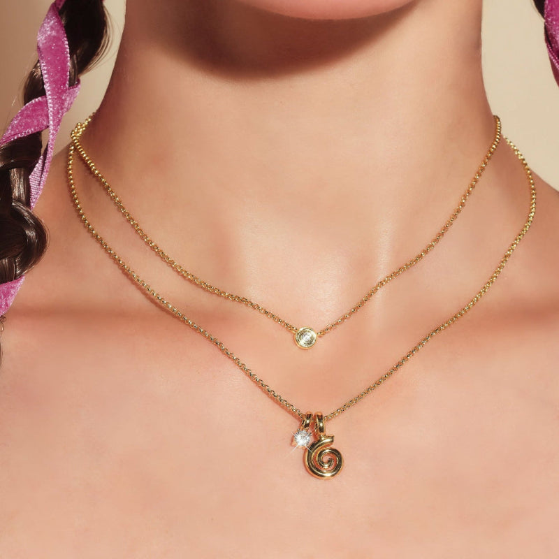 YVIS Tiny Twirl Necklace