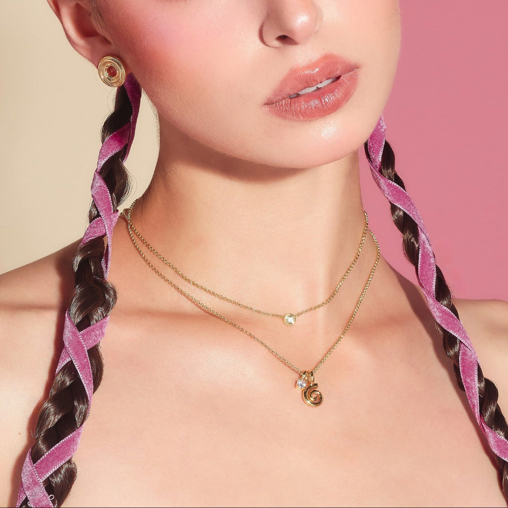 YVIS Tiny Twirl Necklace