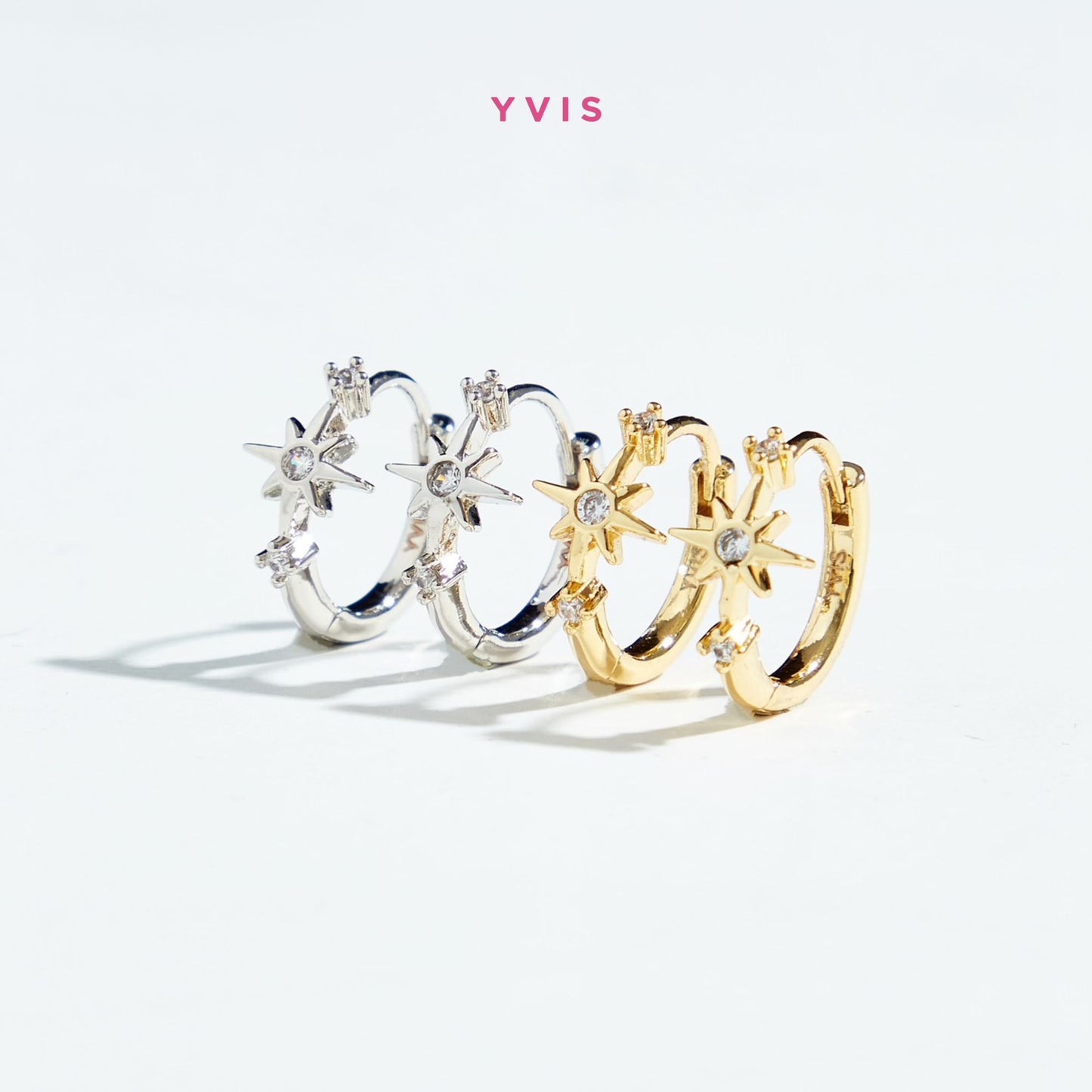 YVIS Judy Gem Hoop Earring