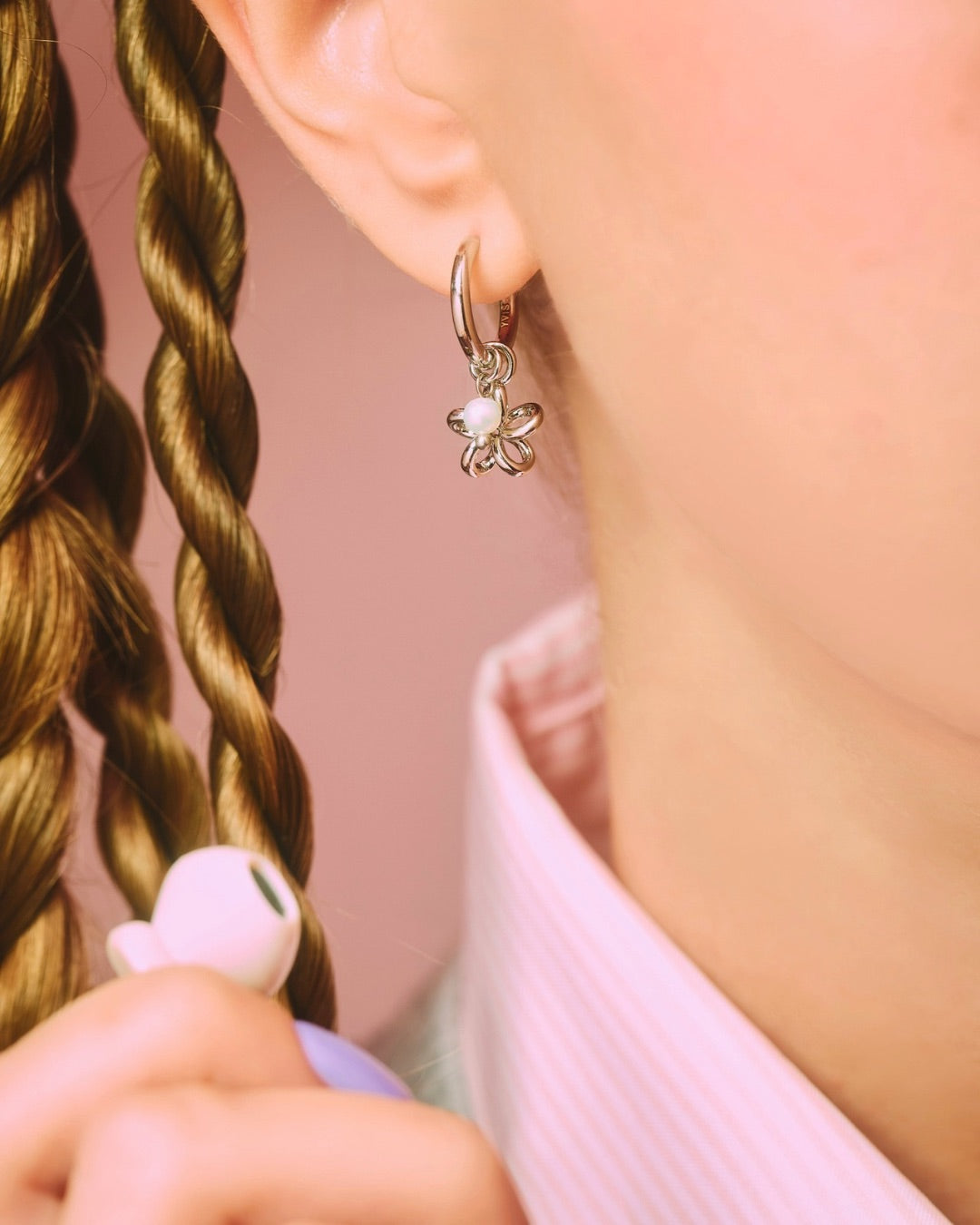 YVIS.NYC Bendy Hoop Earring - Doodle Collection