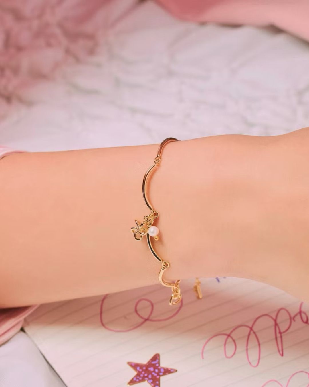 YVIS.NYC Pompom Bracelet - Doodle Collection