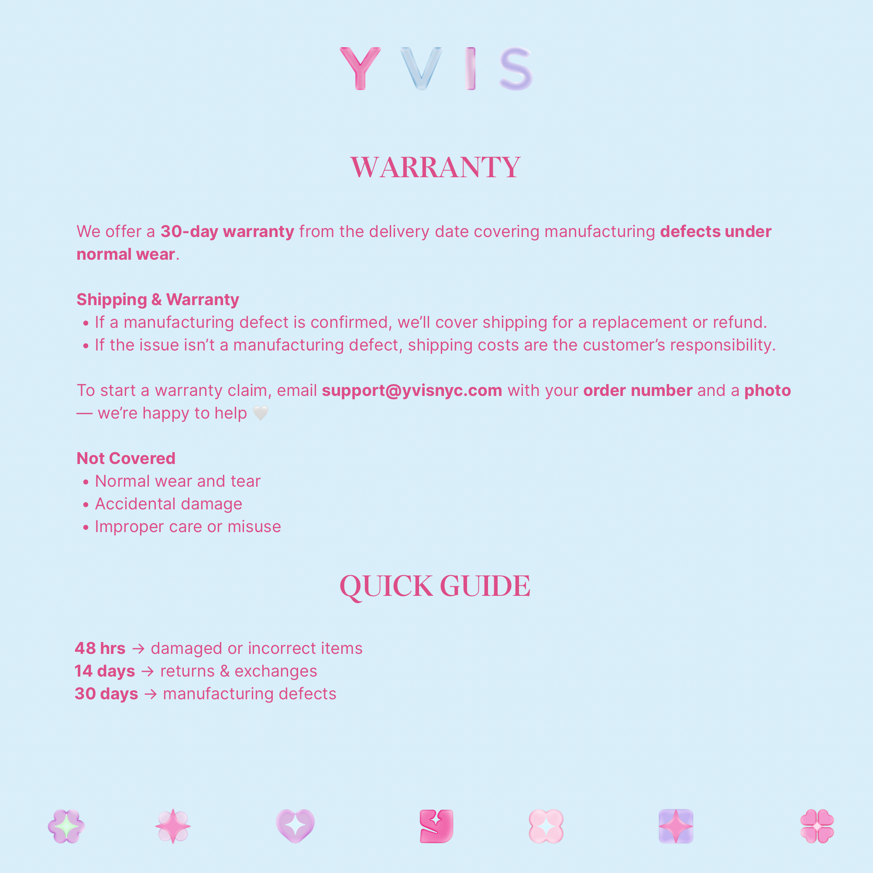 YVIS Wedding Mini Set - Proud Wedding Collection