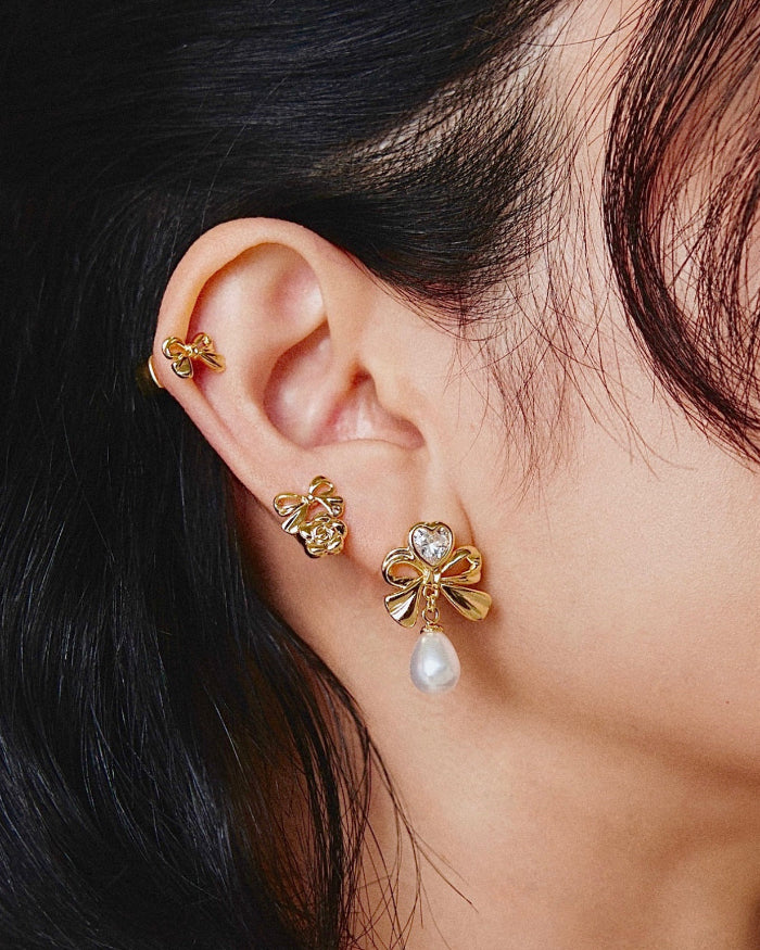 YVIS Romance Pearl Earring - Proud Wedding Collection
