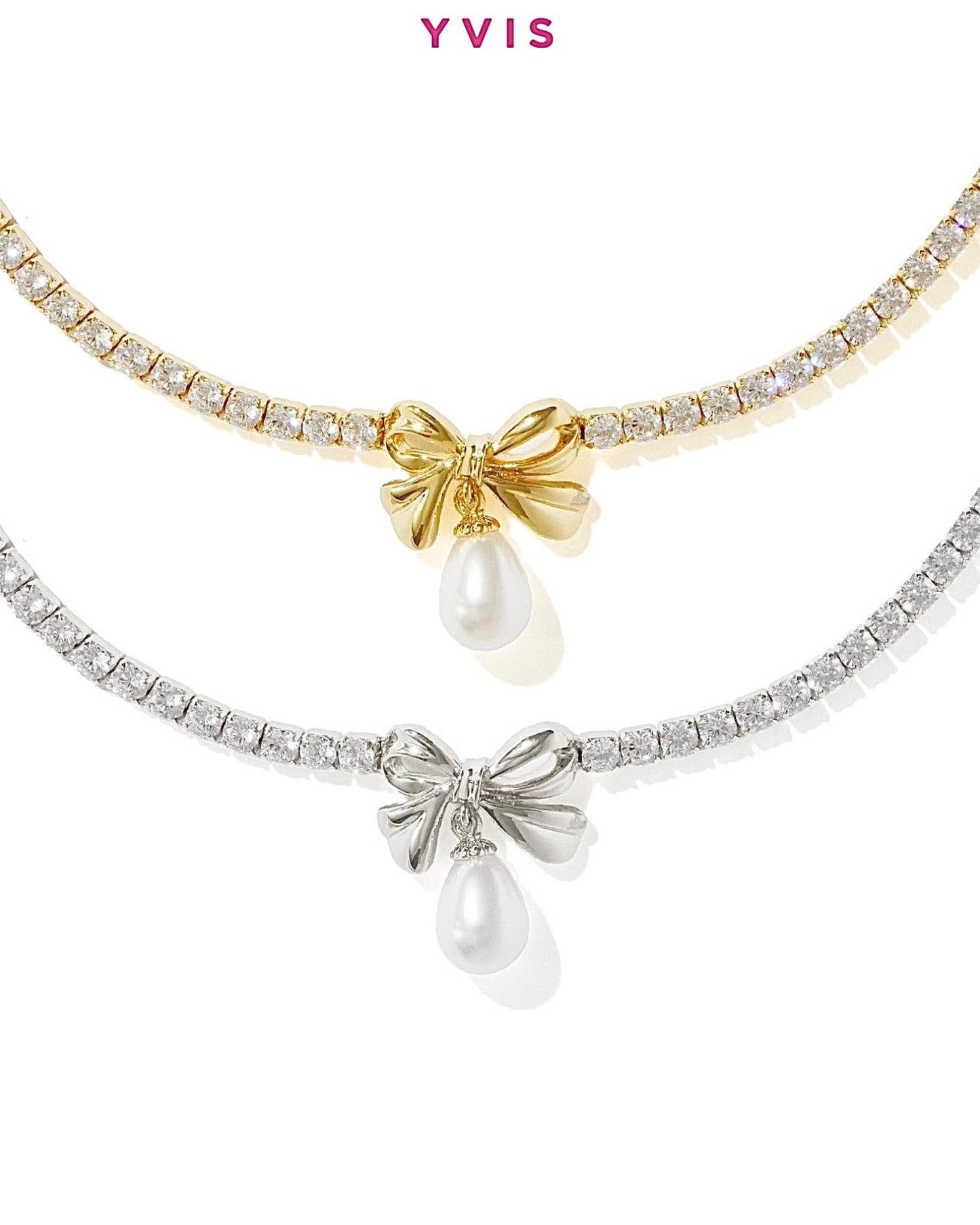 YVIS Wedding Tennis Necklace - Proud Wedding Collection