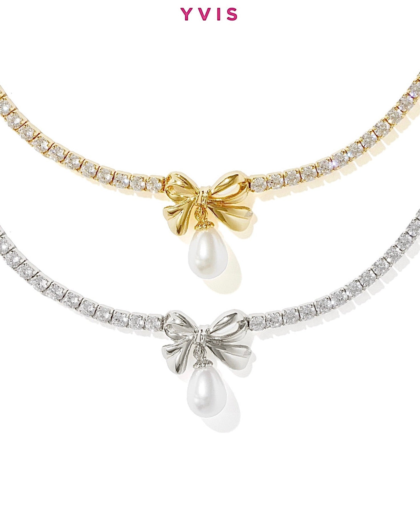 YVIS Wedding Tennis Necklace - Proud Wedding Collection