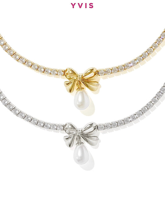 YVIS Wedding Tennis Necklace - Proud Wedding Collection