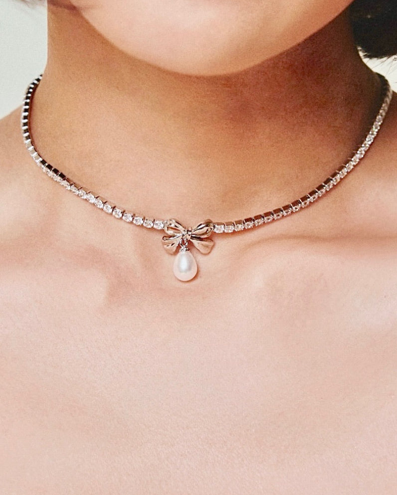 YVIS Wedding Tennis Necklace - Proud Wedding Collection