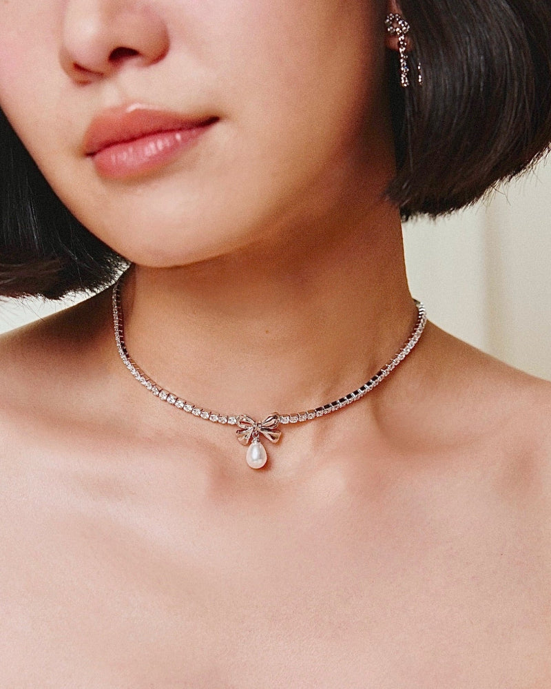 YVIS Wedding Tennis Necklace - Proud Wedding Collection