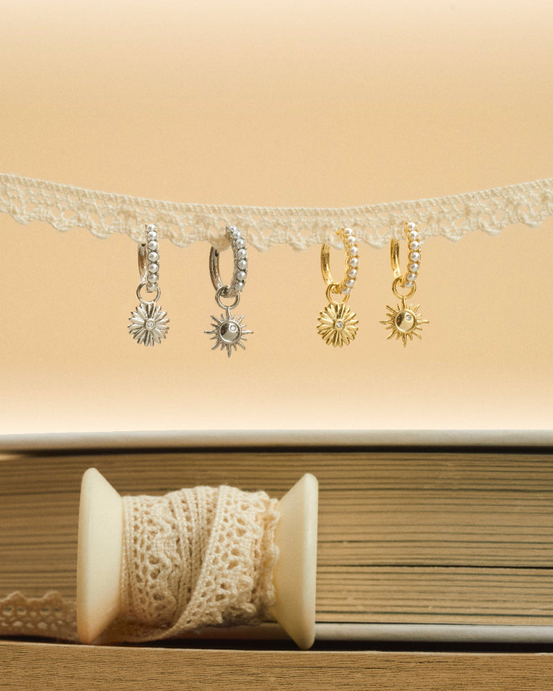 YVIS Amber Hoop Earring - Solace Collection