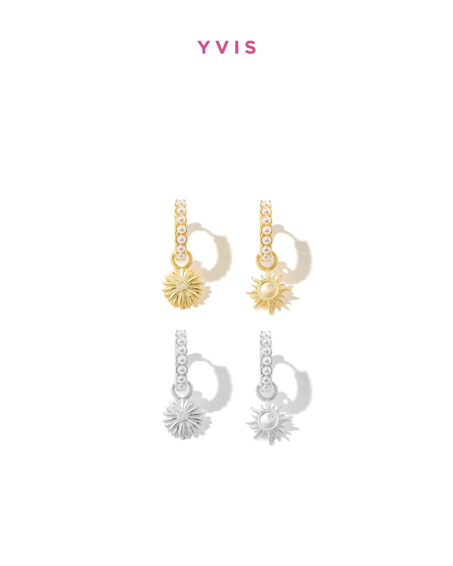 YVIS Amber Hoop Earring - Solace Collection
