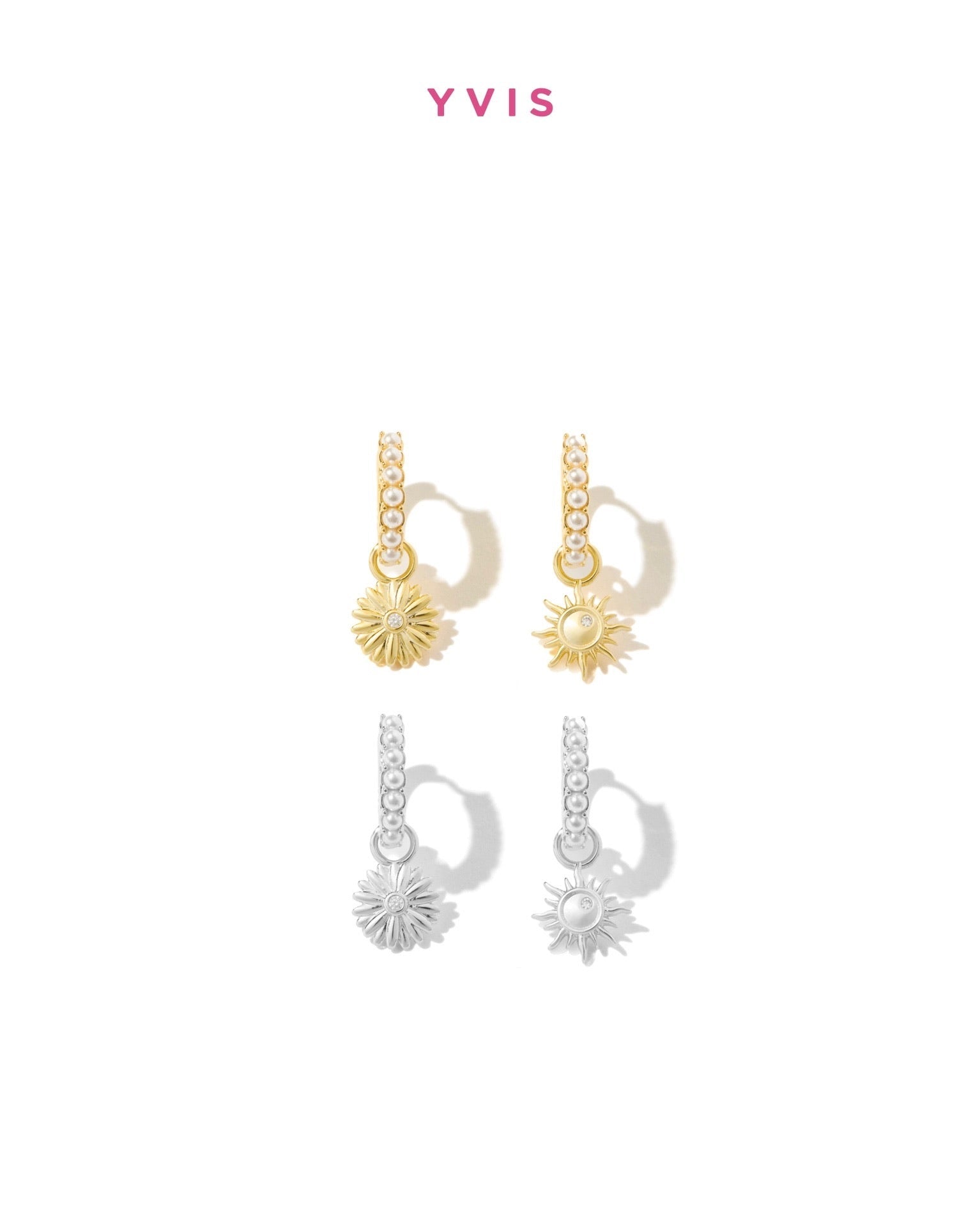 YVIS Amber Hoop Earring - Solace Collection