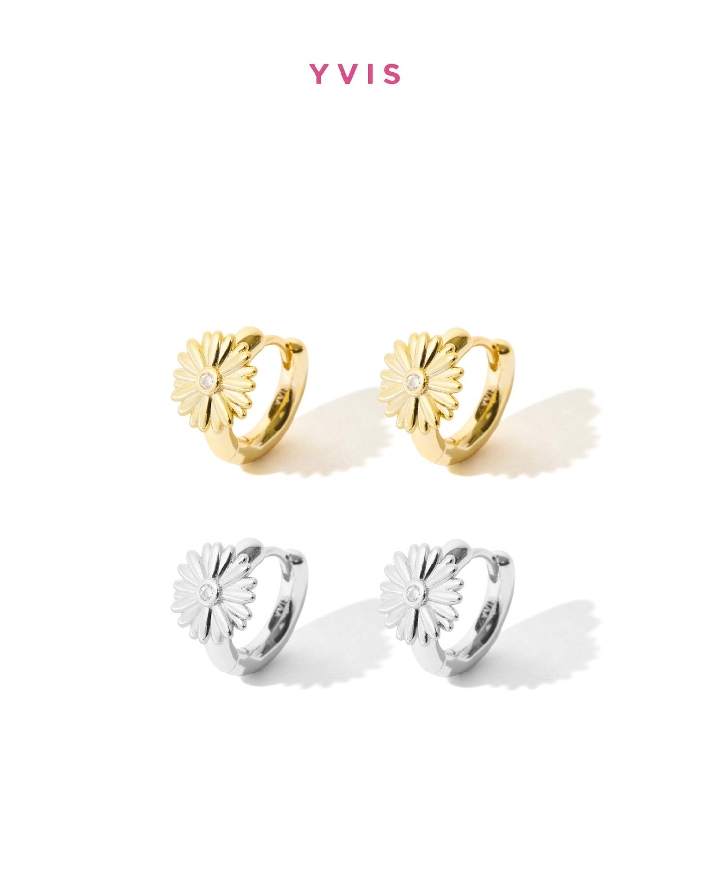 YVIS Bellis Hoop Earring - Solace Collection