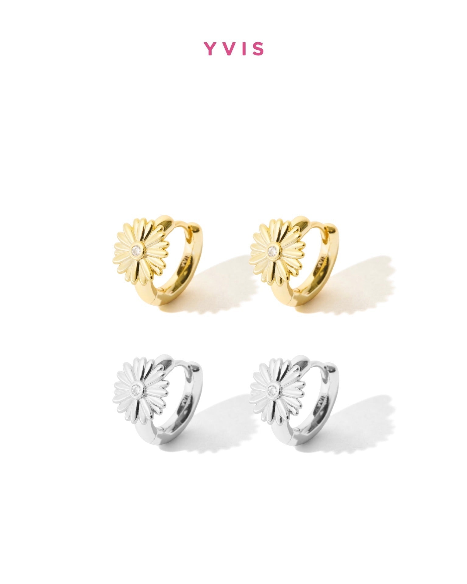 YVIS Bellis Hoop Earring - Solace Collection