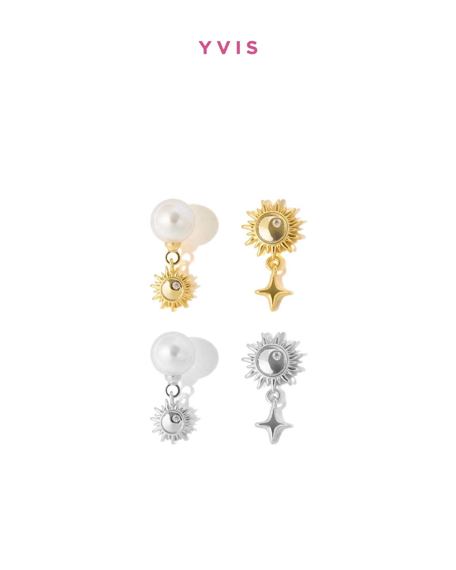 YVIS Morning Star Stud Earring - Solace Collection