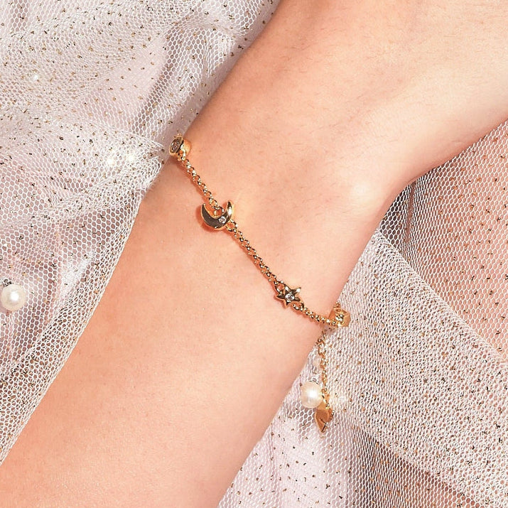 YVIS Tooth Fairy Brass Bracelet - Bedtime Story